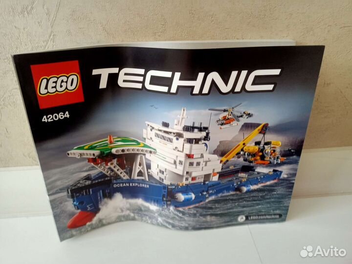 Lego technic 42064 корабль