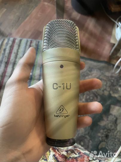 Студийный микрофон behringer c-1U