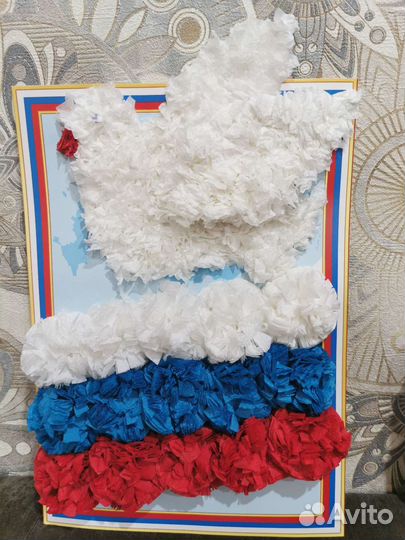 Поделки ко дню России. Флаг РФ