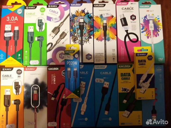 Переходники, кабели для компьютера, телефона