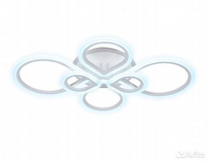 Люстра светодиодная FA522/6 WH белый 160W 820*650