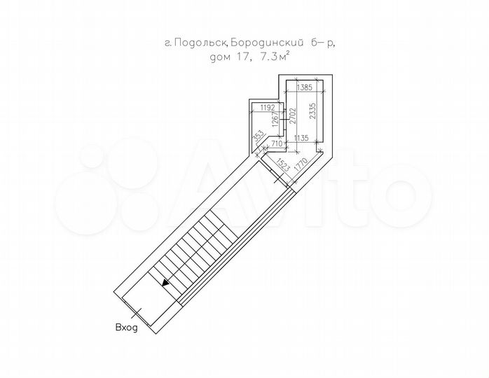 Аренда павильона у входа в 
