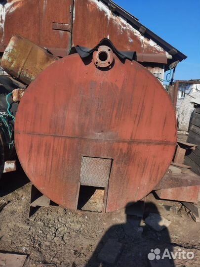 Бочка металлическая