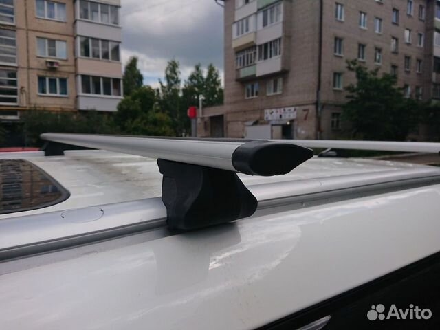 Багажник крыловидный на интегрированные рейлинги