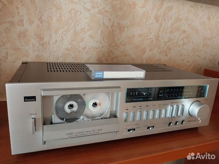 Кассетная дека Sansui sc-a33
