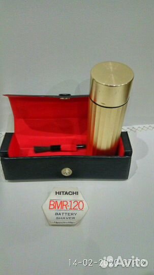 Винтажный Hitachi BMR-120 электрическая аккумулято