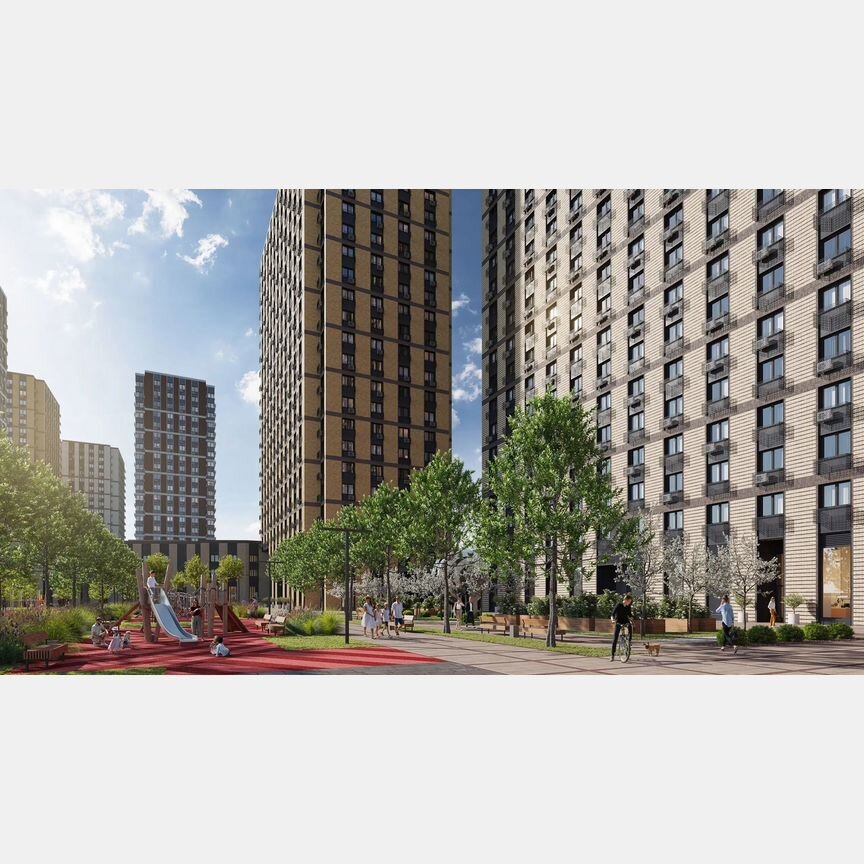 1-к. квартира, 37,5 м², 6/23 эт.