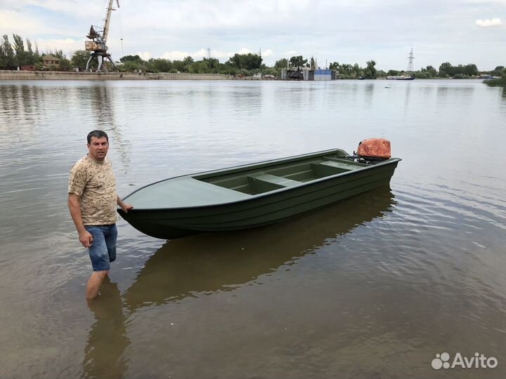 Лодка Астраханская серия Vega M 55 Pro румпель RB
