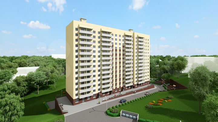 2-к. квартира, 62 м², 9/14 эт.