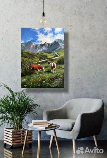 Картина маслом на холсте