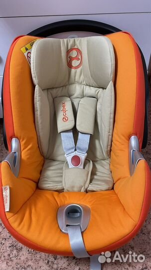 Автолюлька Cybex aton Q platinum идеал
