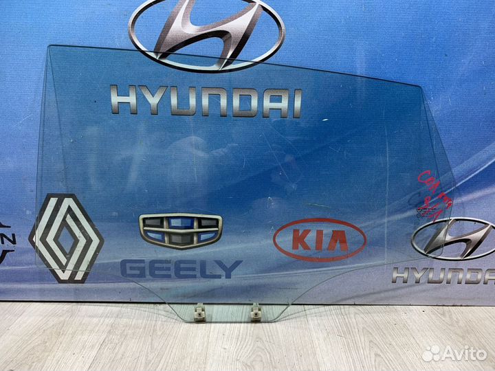 Стекло боковое двери Hyundai solaris Лев