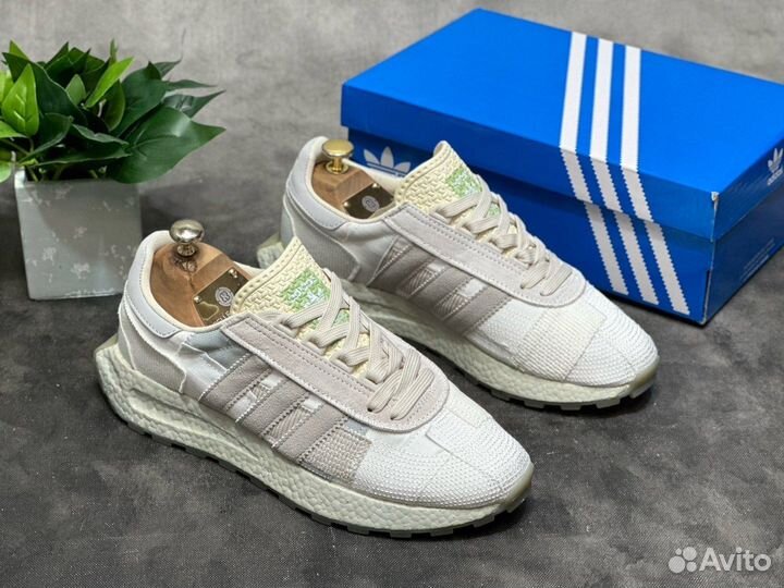 Кроссовки Adidas Retropy E5 'Solid Grey', серый