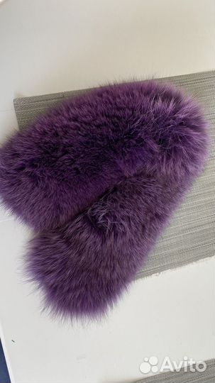 Воротник меховой натуральный