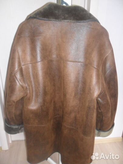 Мужская дубленка большого размера