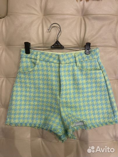 Твидовые шорты Zara