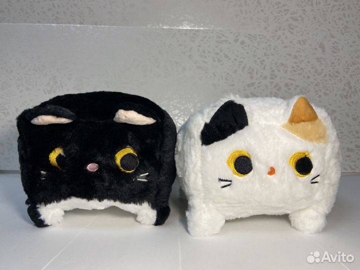 Мягкие игрушки котики