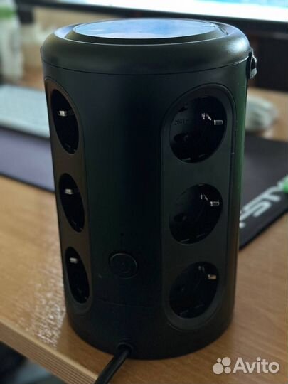 Удлинитель сетевой фильтр 12розеток USB беспроводн