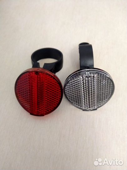 Катафот / Светоотражатель белый и красный