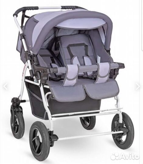 Коляска для двойни 2 в 1