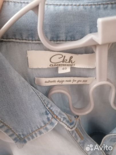 Джинсовое платье