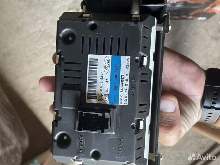 Штатная магнитола на ford focus 3