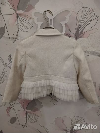 Пиджак для девочки 110