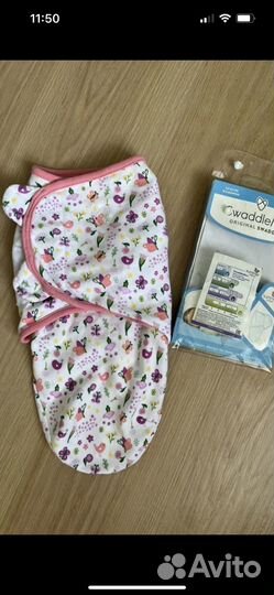 Пелёнки на липучках Swaddle me, Наследник Выжанова