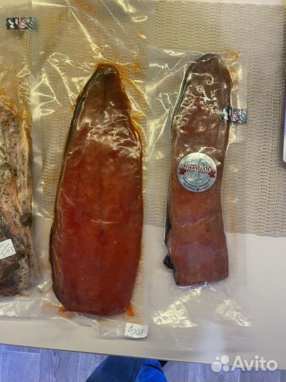 Красная малосольная рыба (нерка, кета, кижуч)