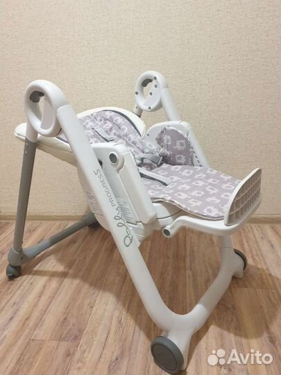 Стульчик для кормления chicco polly progress 5