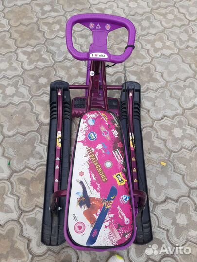 Детский снегокат бу