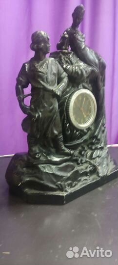 Часы Хозяйка медной горы. Литьё