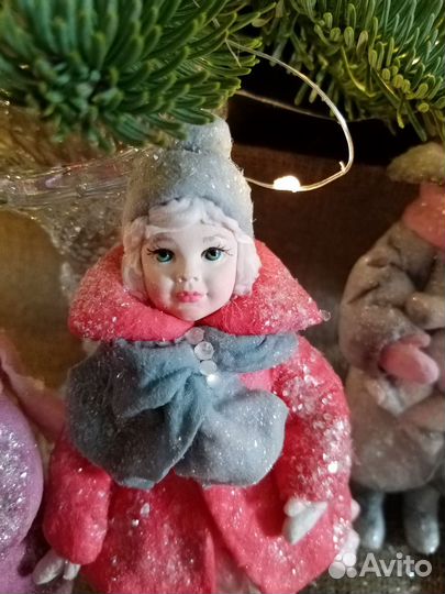 Ватная игрушка