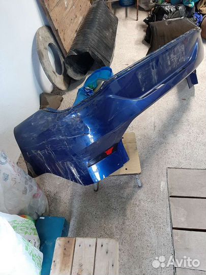 Бампер задний volkswagen polo