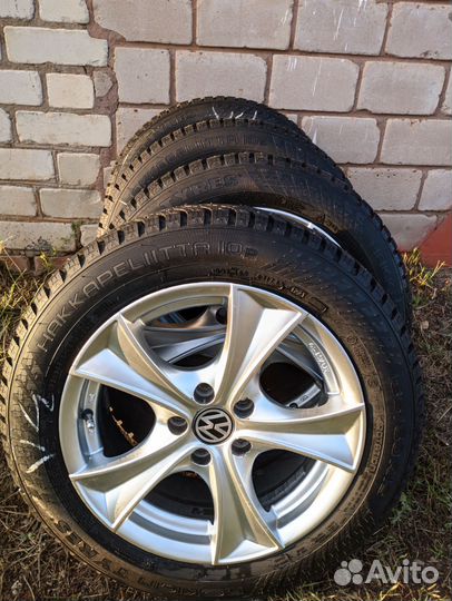 Шины с дисками 185/60 R15 Nokian Hakkapeliitta 10p
