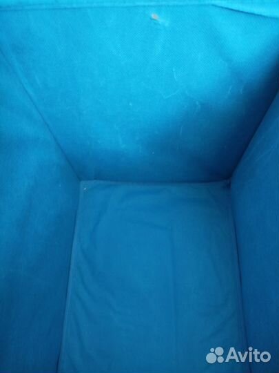 Складной ящик-пуф для игрушек