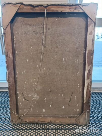 Картина маслом на холсте бу