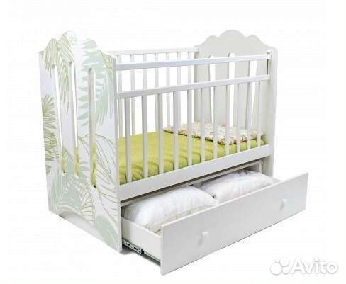 Новые кроватки маятник/ящик SB Cristallina