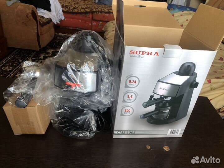 Рожковая кофеварка supra CMS-1005