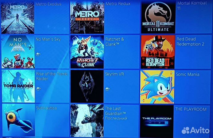 PS4 1500GB+ куча игр Sony playstation 4