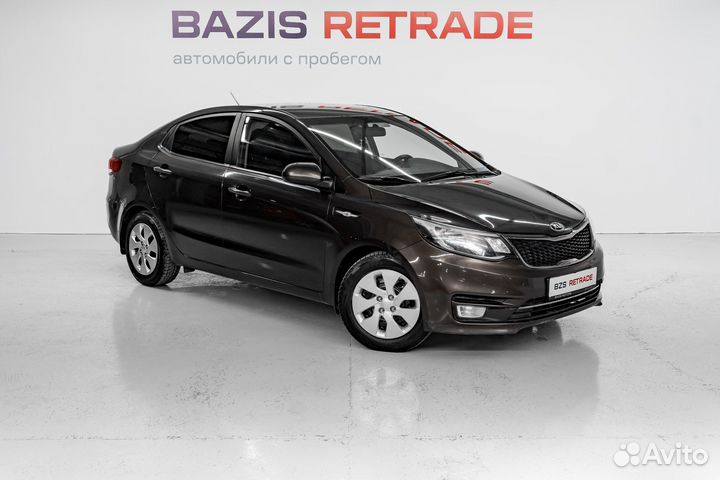 Kia Rio 1.6 МТ, 2016, 80 217 км