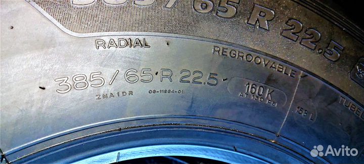 Шины 385/65r22.5,Michelin x mult artd:539