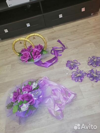 Украшения на свадебную машину