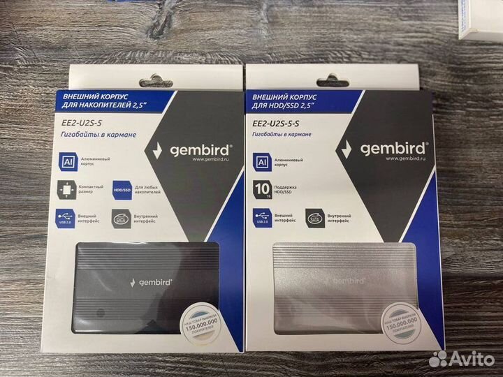 Внешний бокс для HDD 2.5 / 3.5 / M2 SATA / NVMe