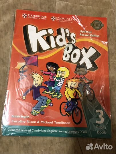 Учебник и рабочая тетрадь по английскому Kid’s box