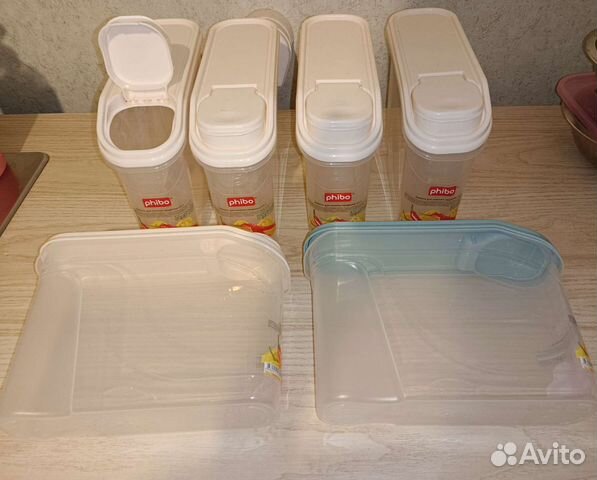 Контейнеры для сыпучих продуктов