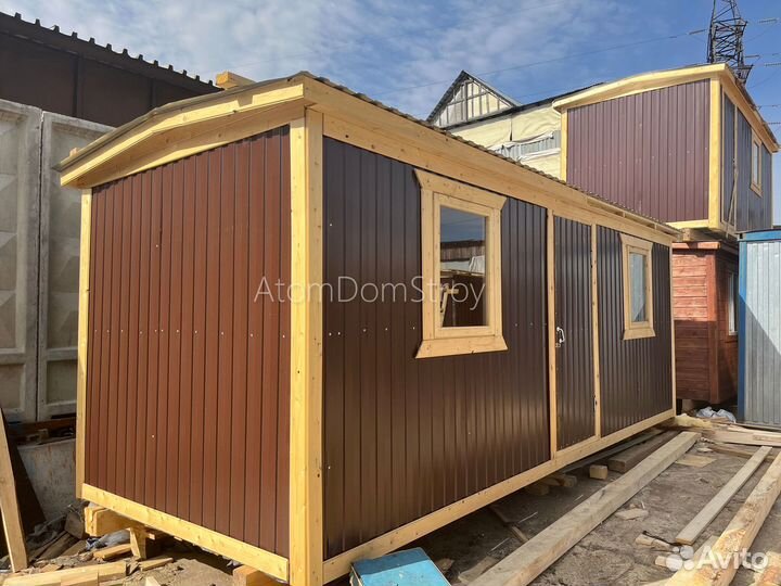 Бытовка зимняя утепленная. Выдерживает до -30