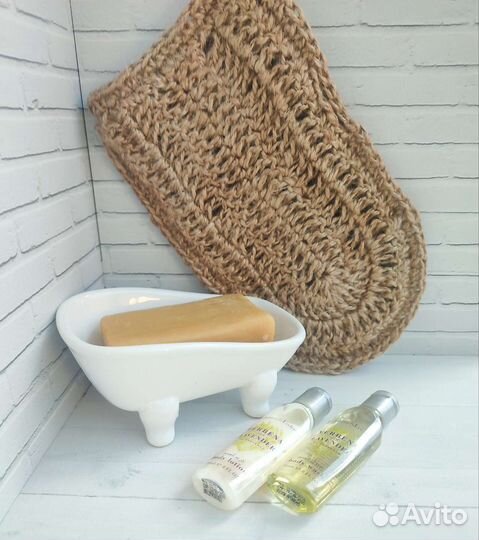 Мочалки из джута