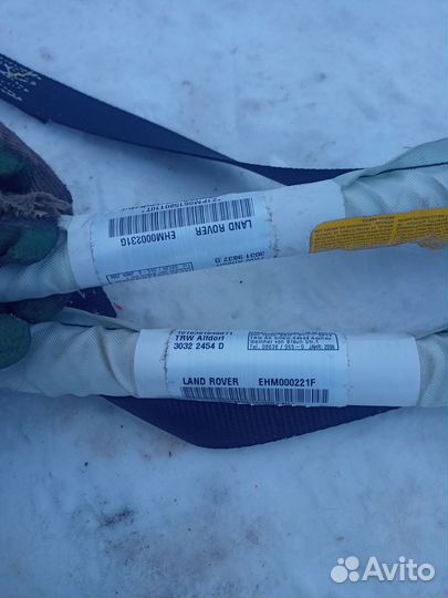 Шторка безопасности пр и лев. Range Rover