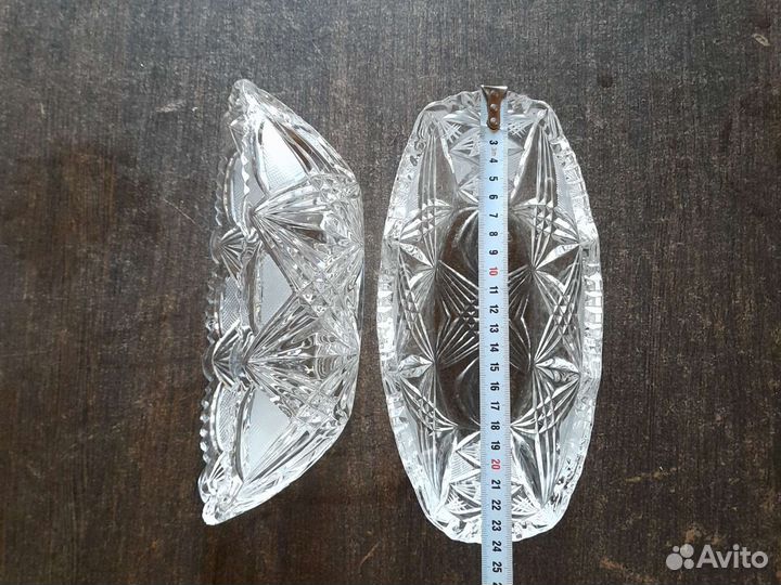 Хрустальные салатники СССР